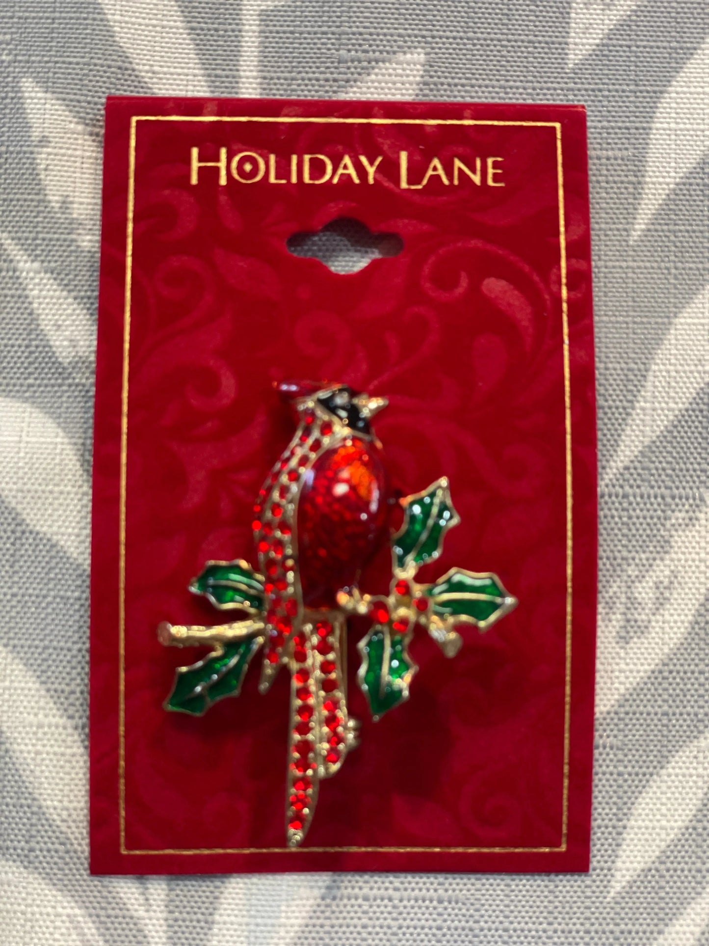 Red Cardinal Pin