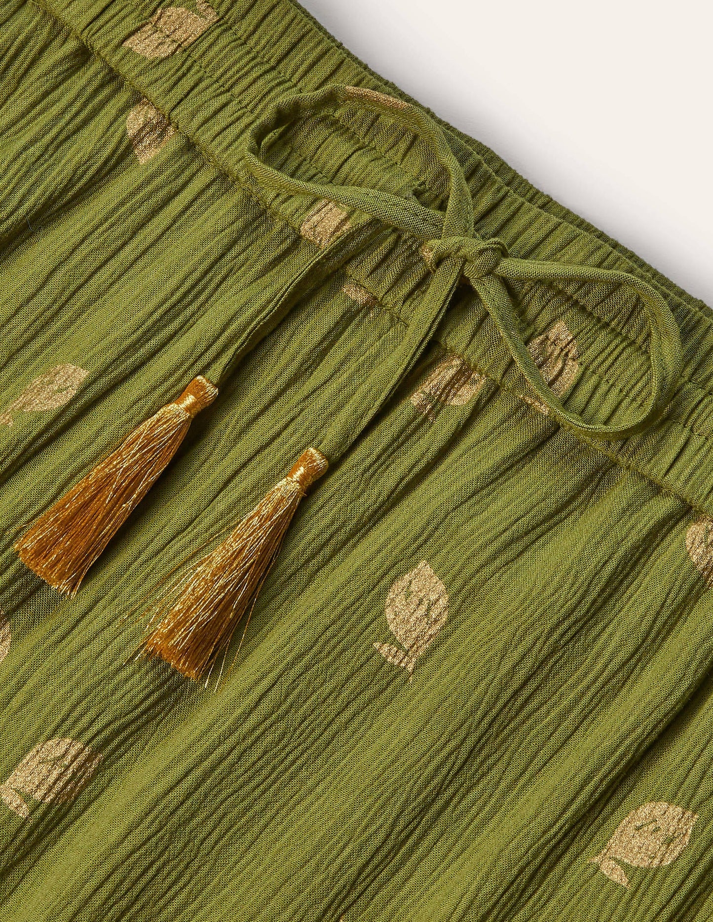 Bembridge Pants-Pea, Citrus Fruit Foil