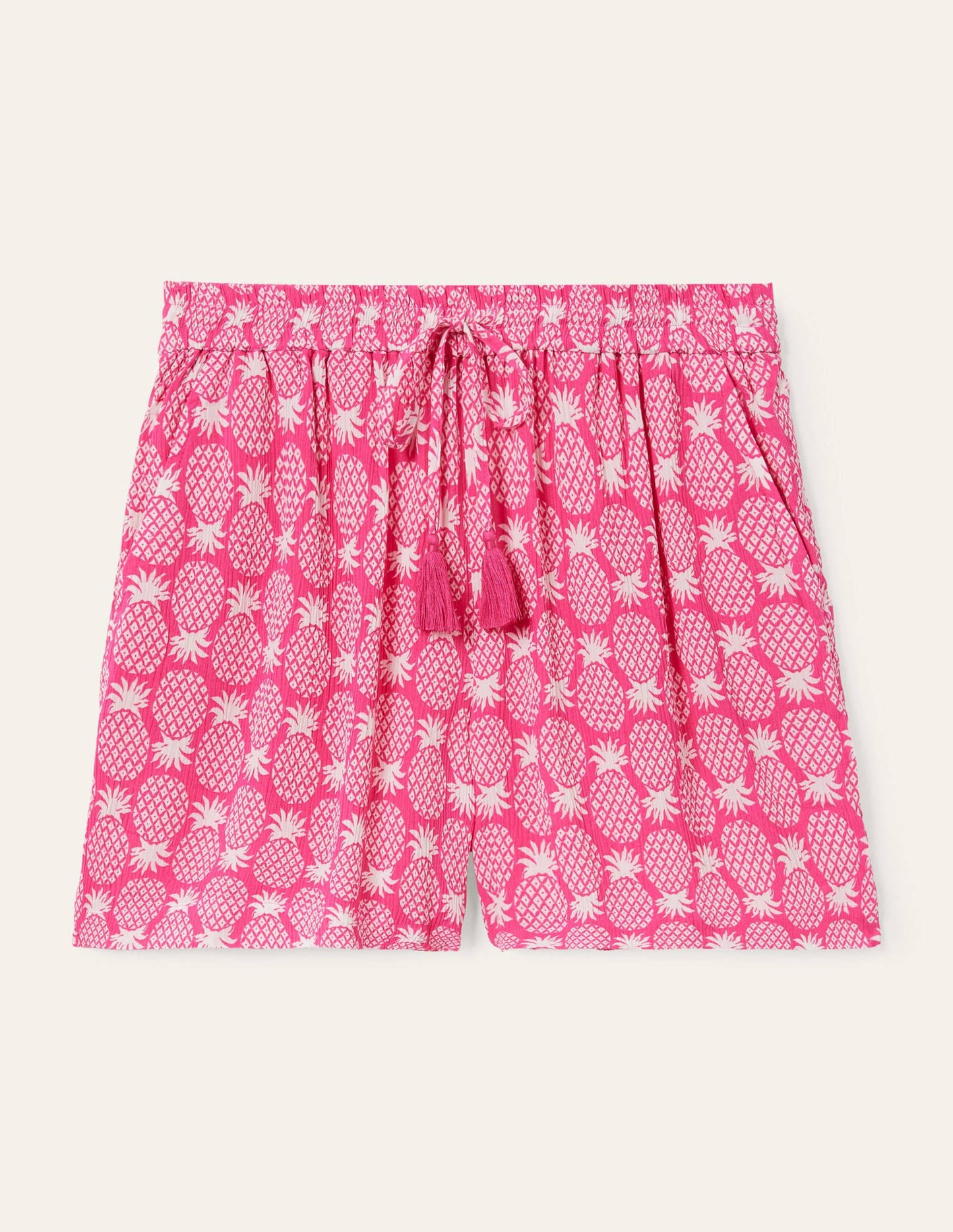 Bembridge Shorts-Party Pink, Pineapple Geo