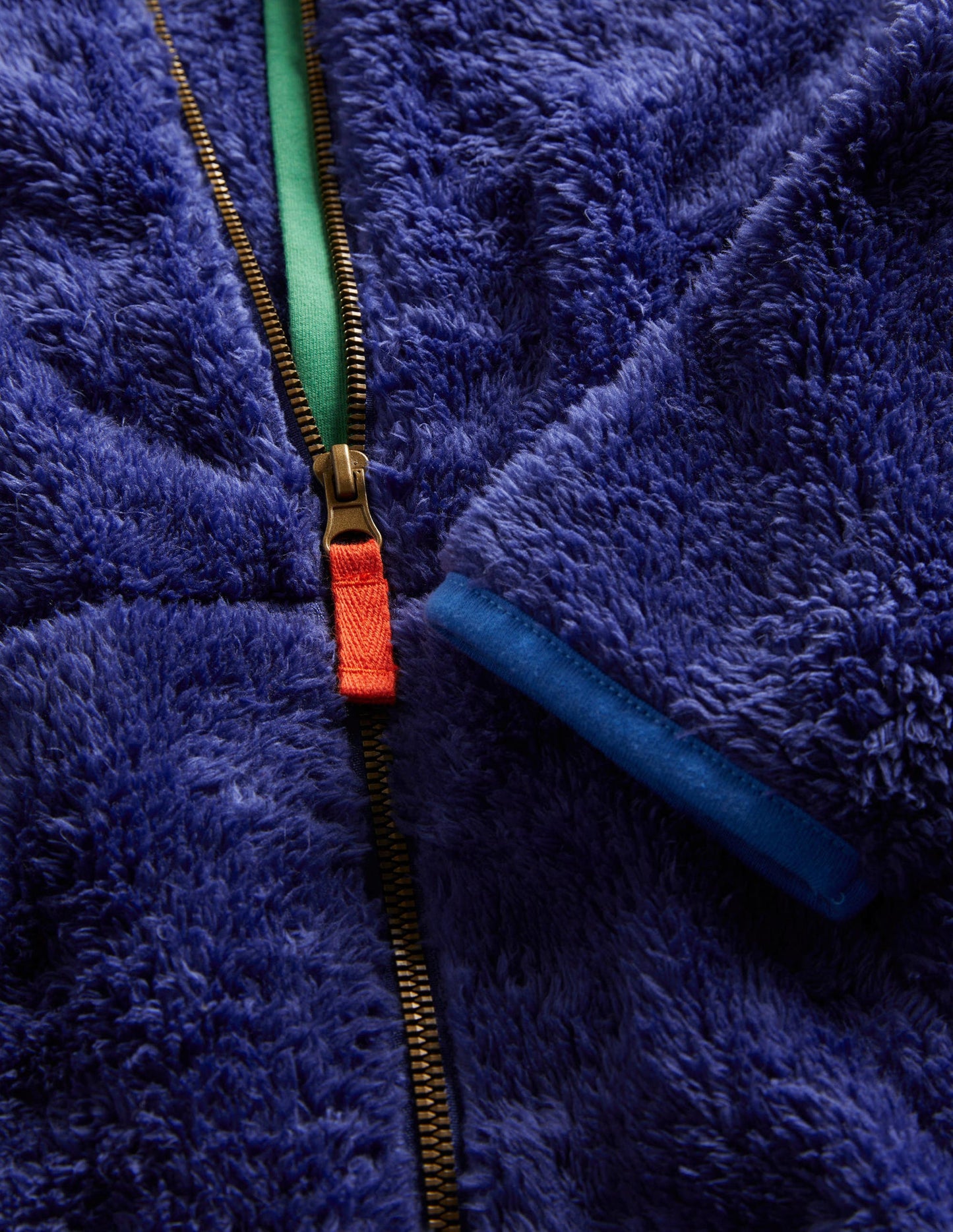 Borg Hoodie-Starboard Blue