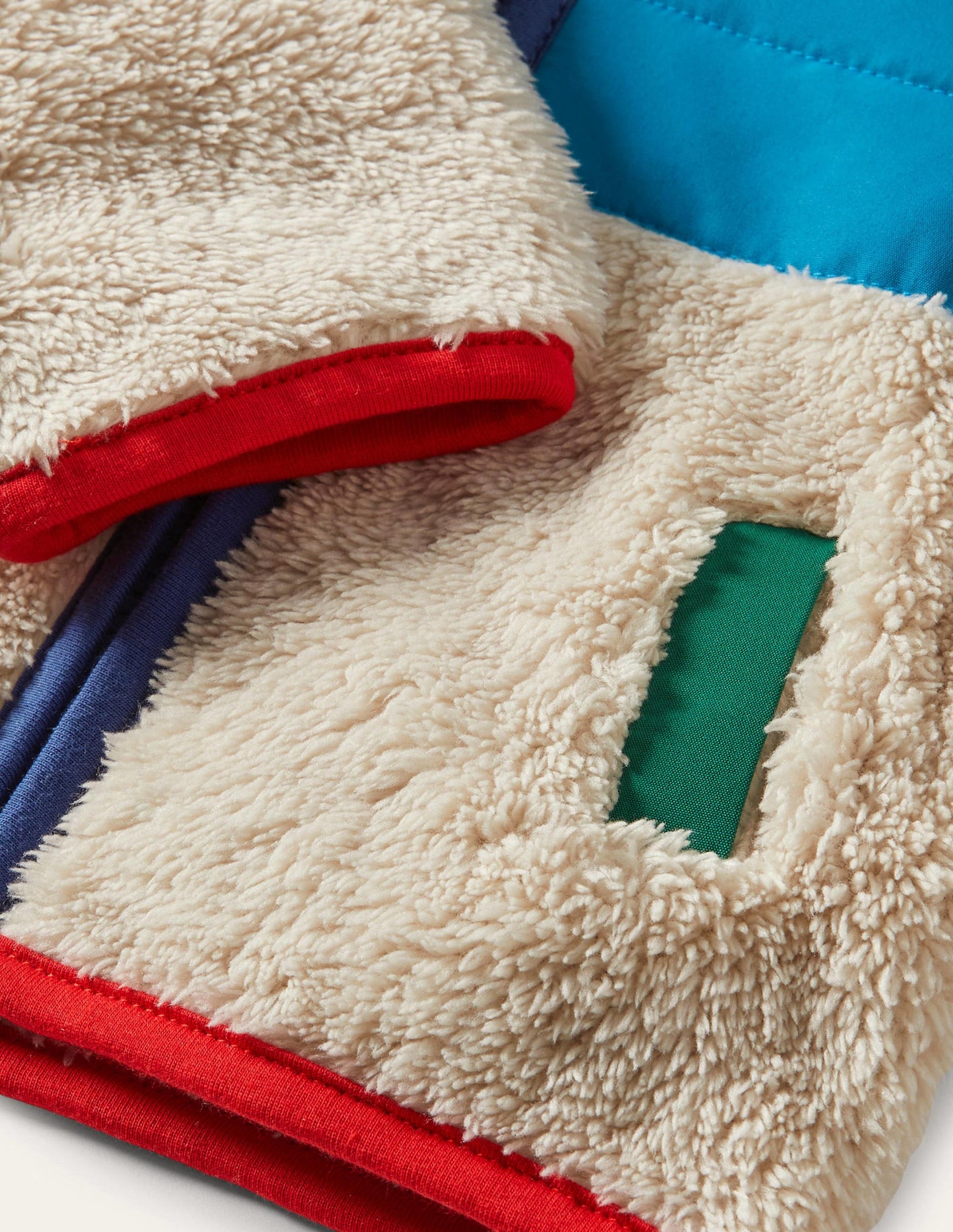 Borg Hotchpotch Jacket-Oatmeal