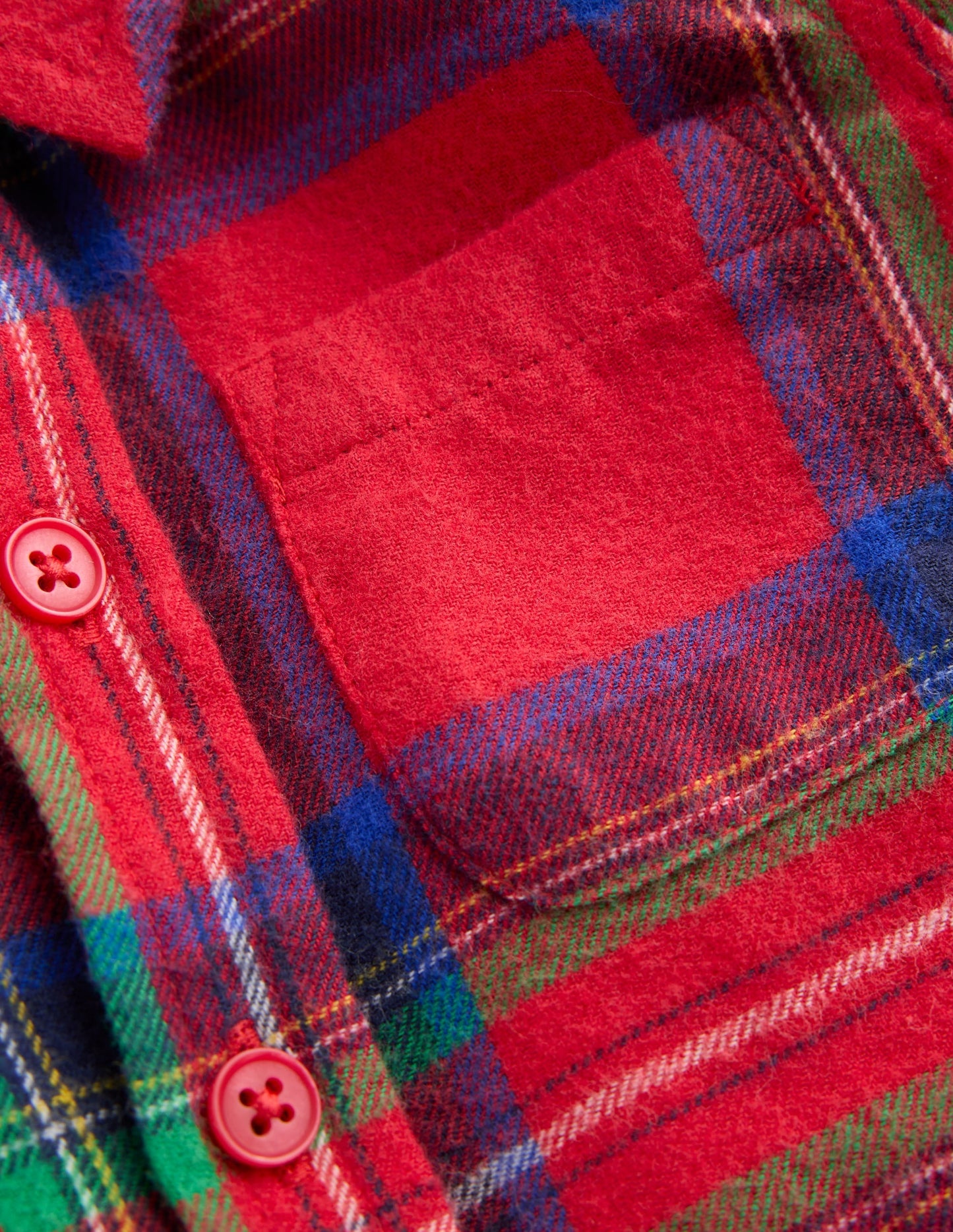 Boys Shirt-Red Check
