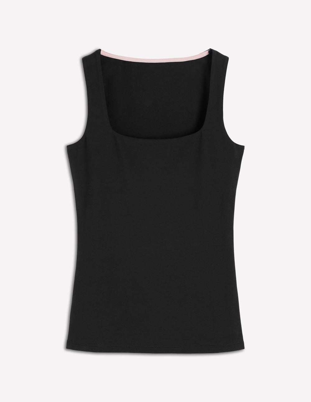 Brooke Double Layer Tank-Black