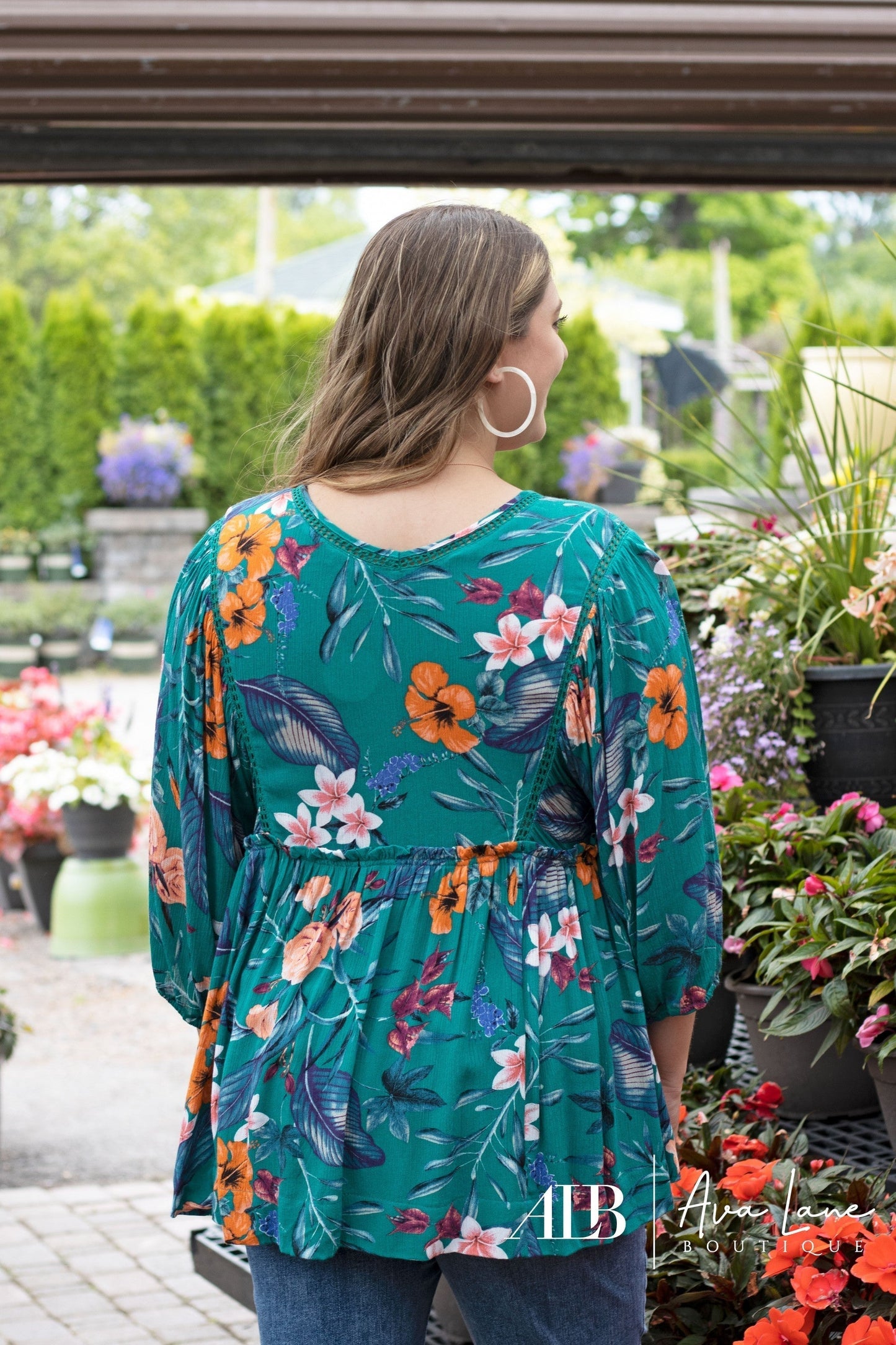 Glorious Women's V-Neck Long Sleeve Top
