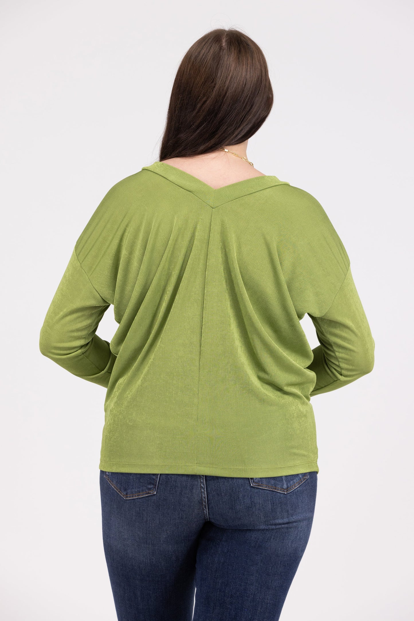 Weekend in the Park Women's V-Neck Long Sleeve Shirt