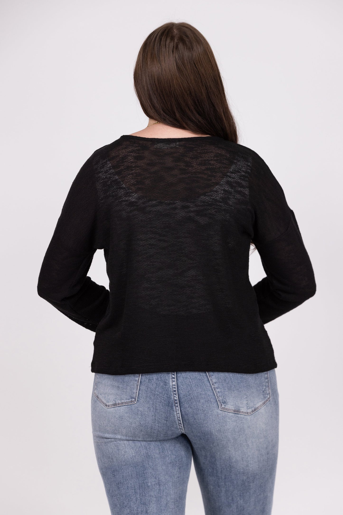 Doing It My Way Women's Knit Long Sleeve Top
