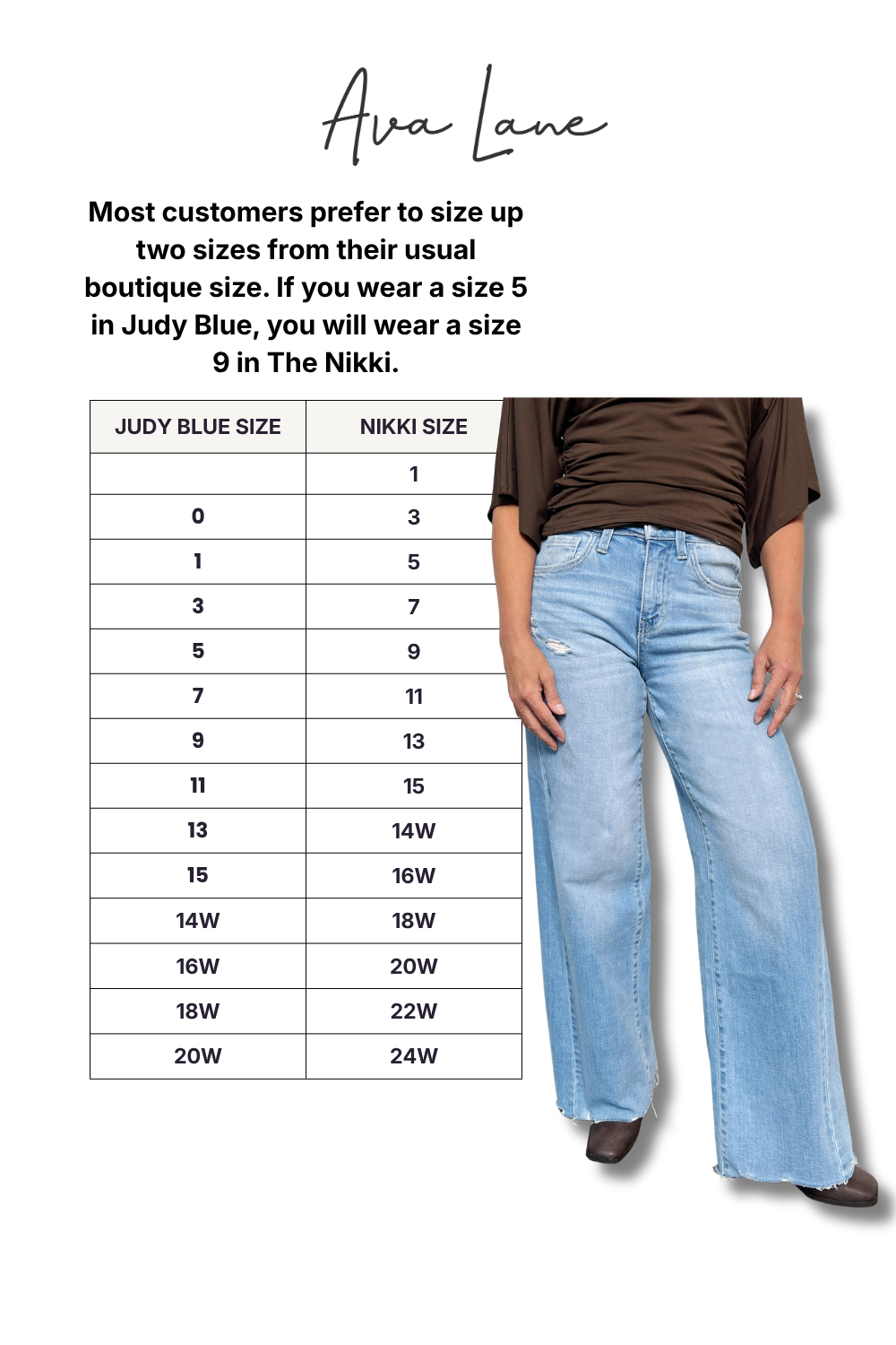 The Nikki High-Rise Extreme Wide Leg Denim