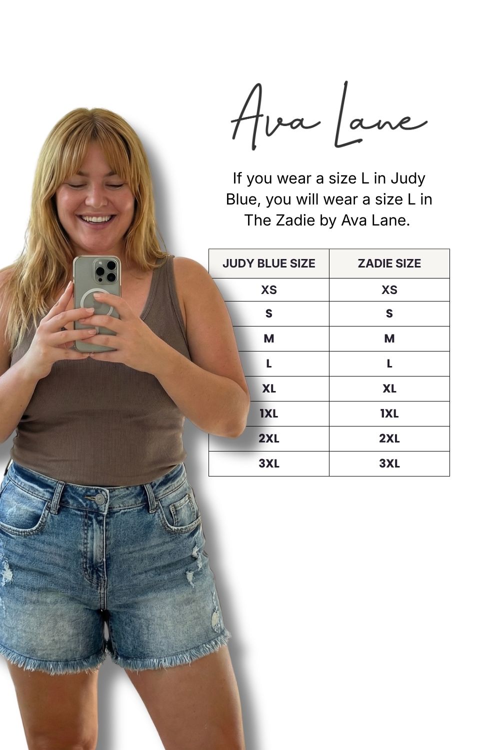 The Zadie Mid-Rise Tummy Control Distressed Denim Shorts