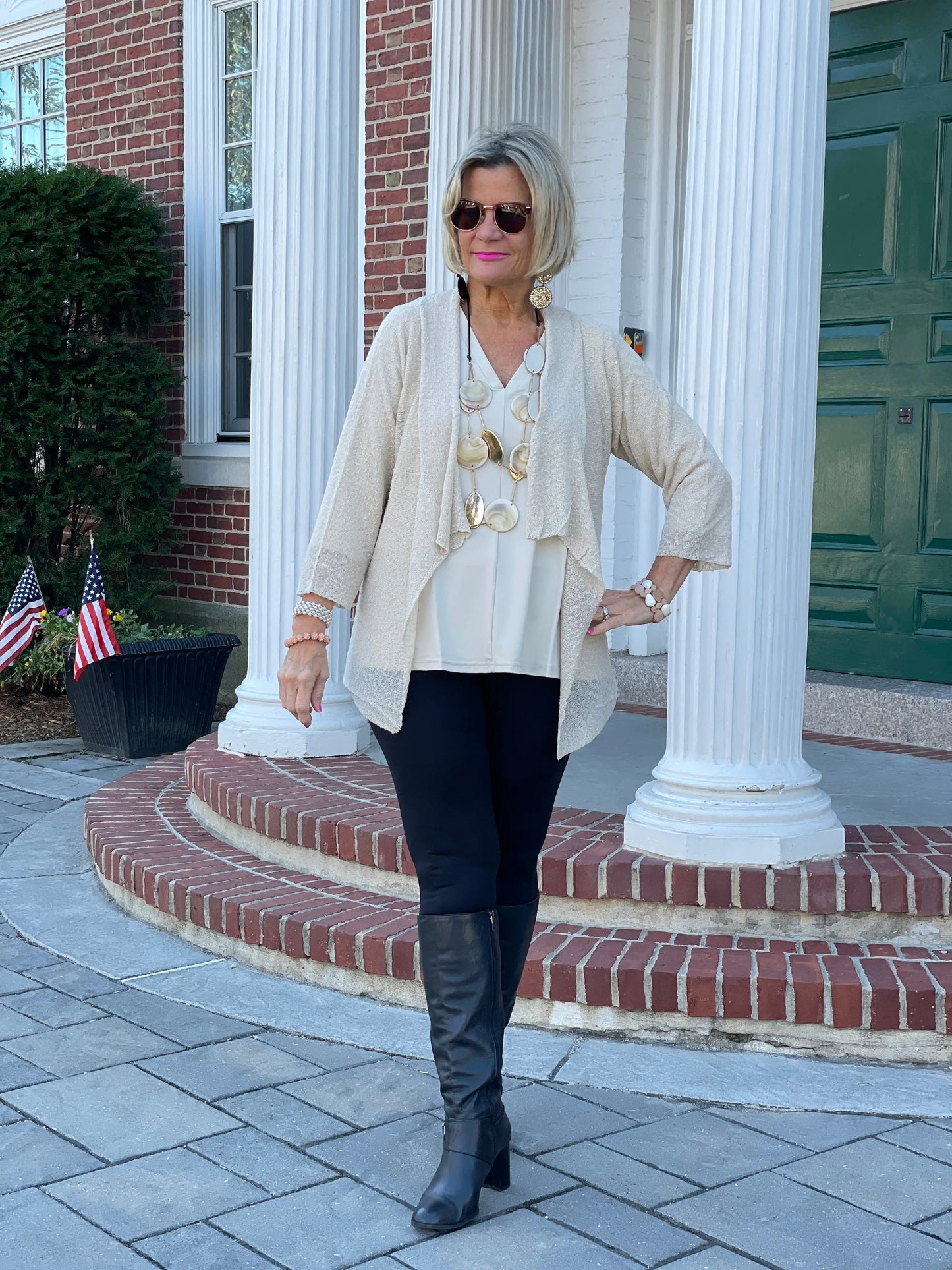 STONE RUFFLE WRAP