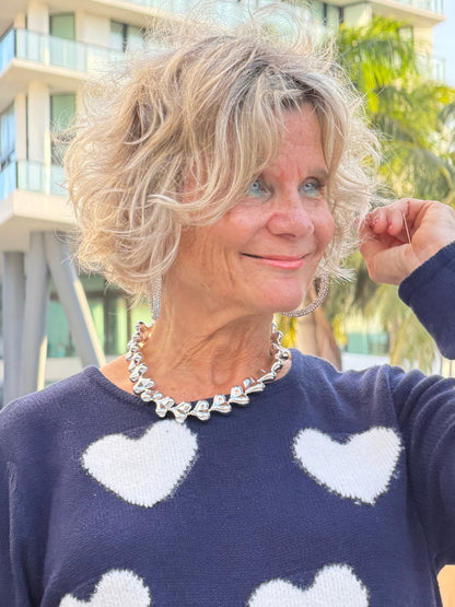 SILVER YOU HAVE MY HEART NECKLACE