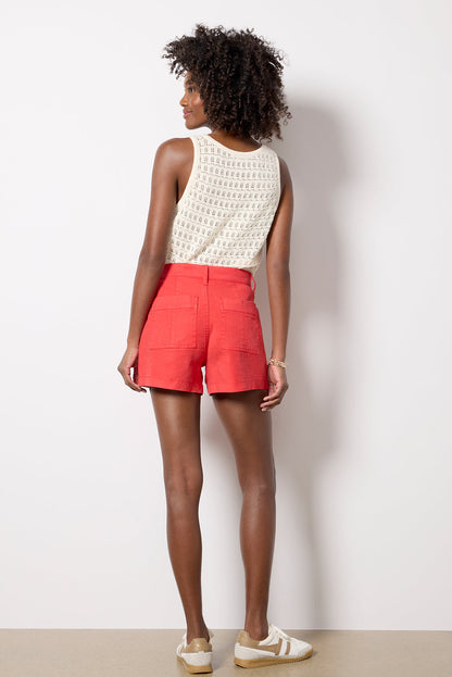 Joelle Stretch Linen Short