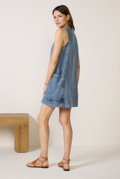 Lounge Denim Mini Dress