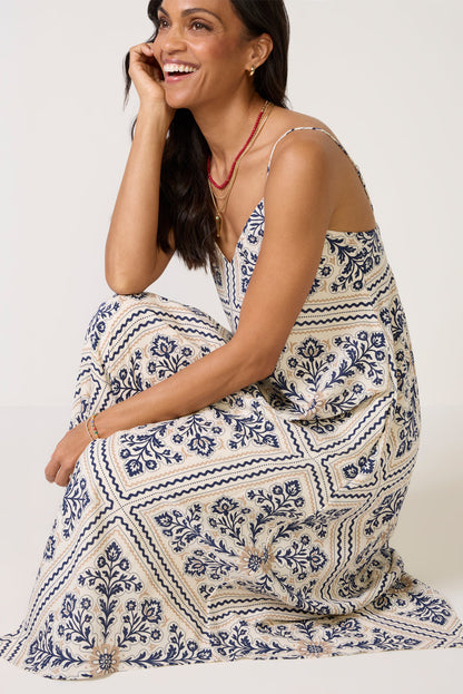 Maggie Handkerchief Midi Dress