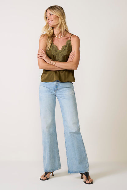 Juliette Lace Pintuck Cami