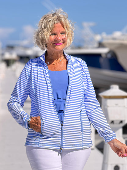 MARINA PERRI FULL ZIPPER JACKET