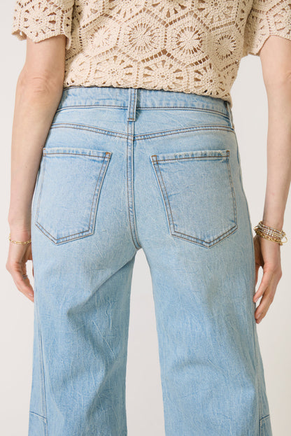 Meg Wide Leg w Side Panel