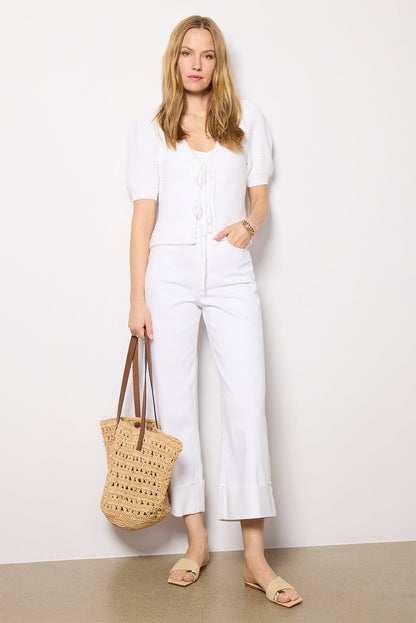 Lana Crop w Cuff