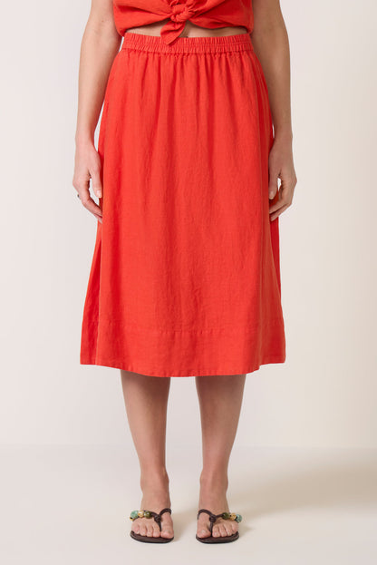 Maddie Linen Skirt