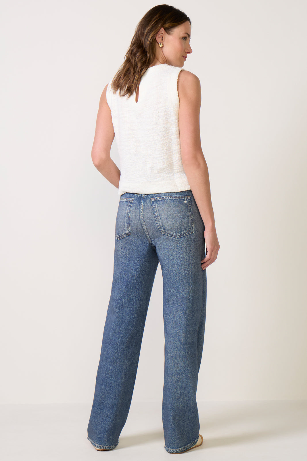Miramar Terry Drawcord Wide Leg Pant
