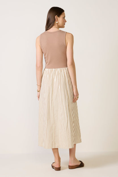 Kenni Mixed Media Dress