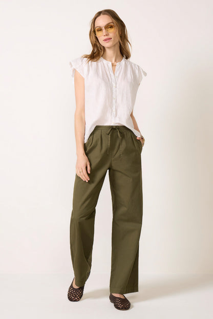 Janey Linen Top