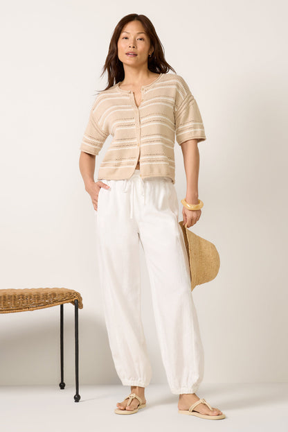 Melody Micro Linen Balloon Pant
