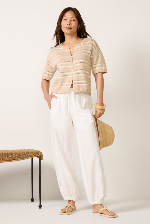 Melody Micro Linen Balloon Pant