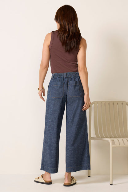 Jenny Pleated Culotte Pant