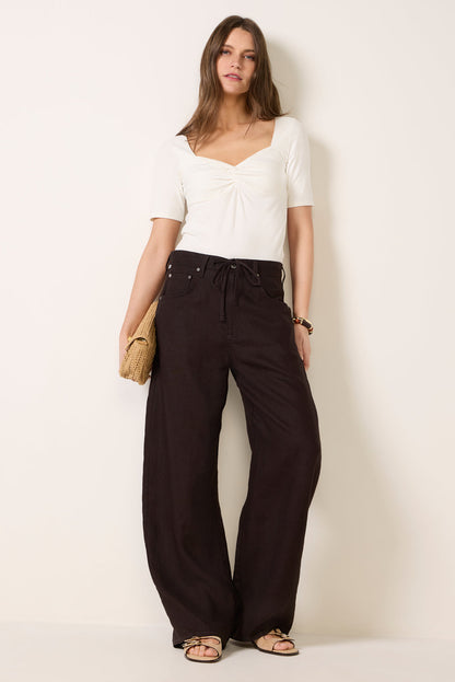 Lana Twist Front Top