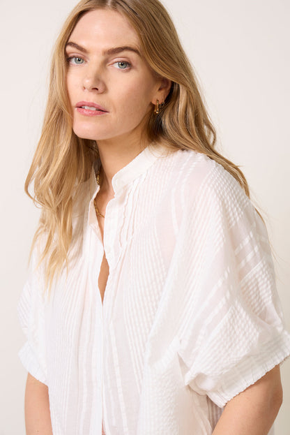 Mandarin Collar Top