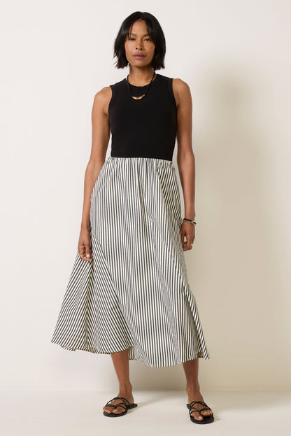 Kenni Mixed Media Dress
