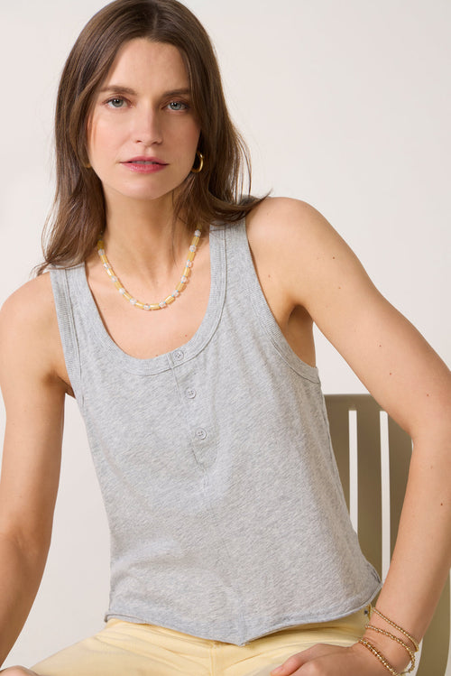 Jersey Henley Tank