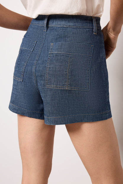 Joelle Stretch Linen Short