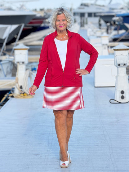 REGATTA RED STRIPE SKORT