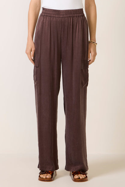 Mari Cargo Pull On Pant