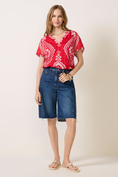 Jaylin Flutter Sleeve Top