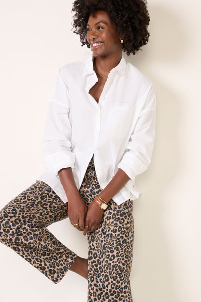 Jo Shirt in Cotton Poplin