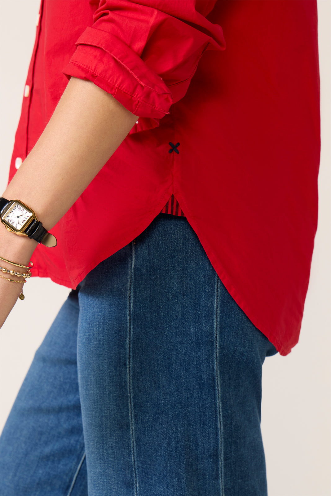 Jo Shirt in Cotton Poplin