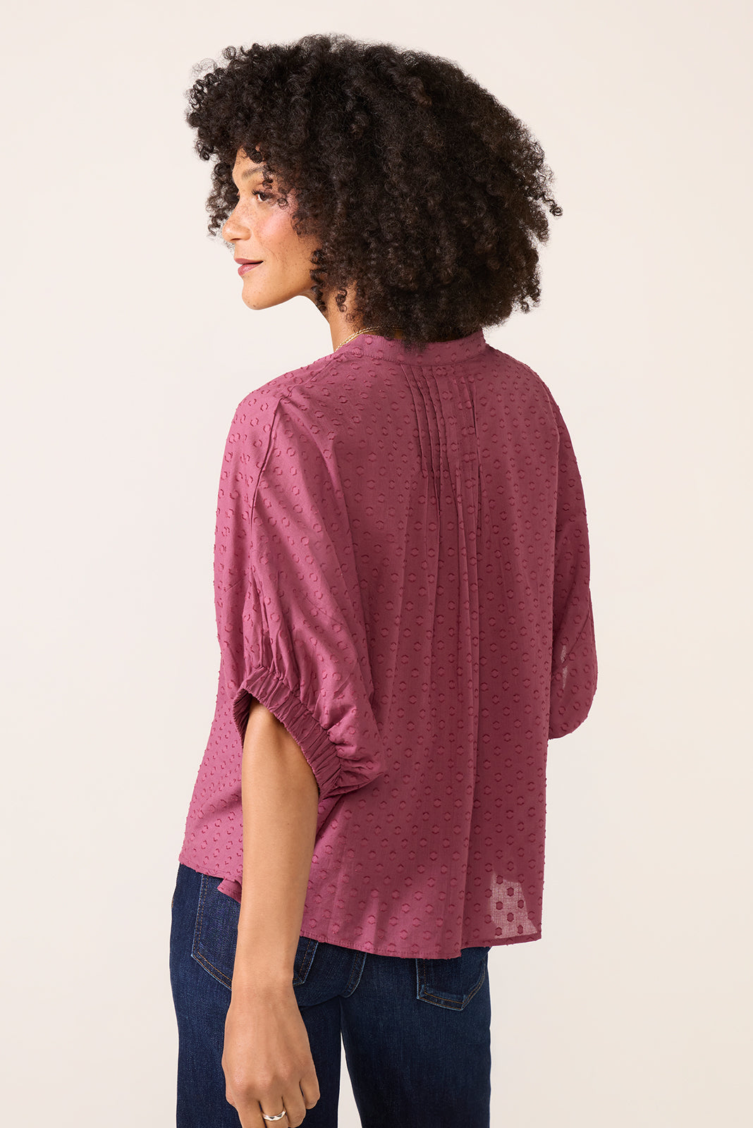 Mandarin Collar Top