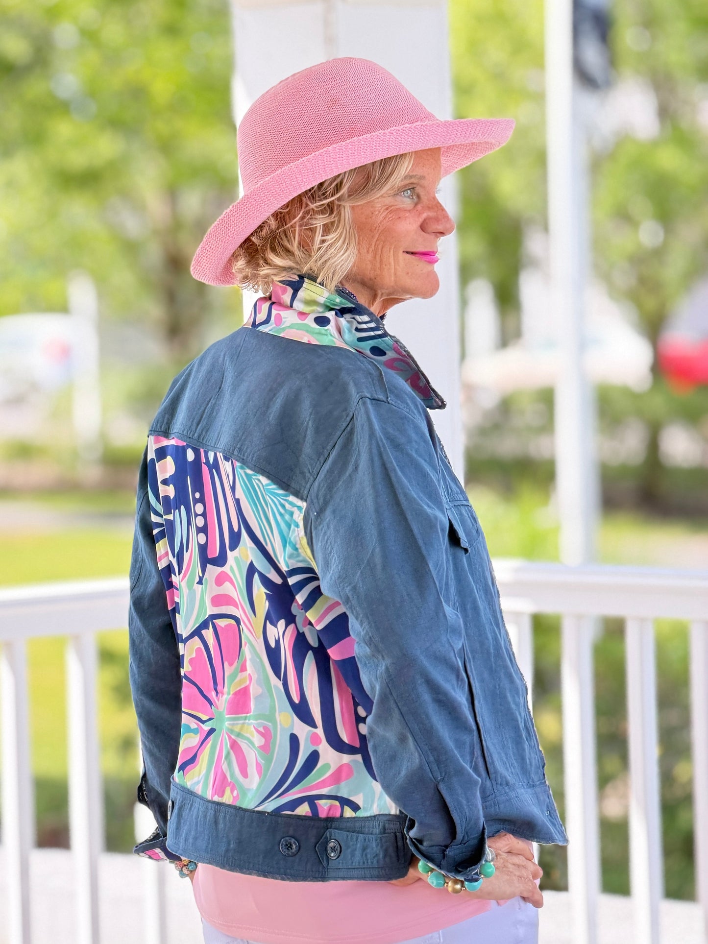 PALM BEACH PARTY LINEN JACKET