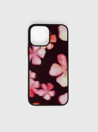 Just For Fun iPhone Case Burgundy Floral