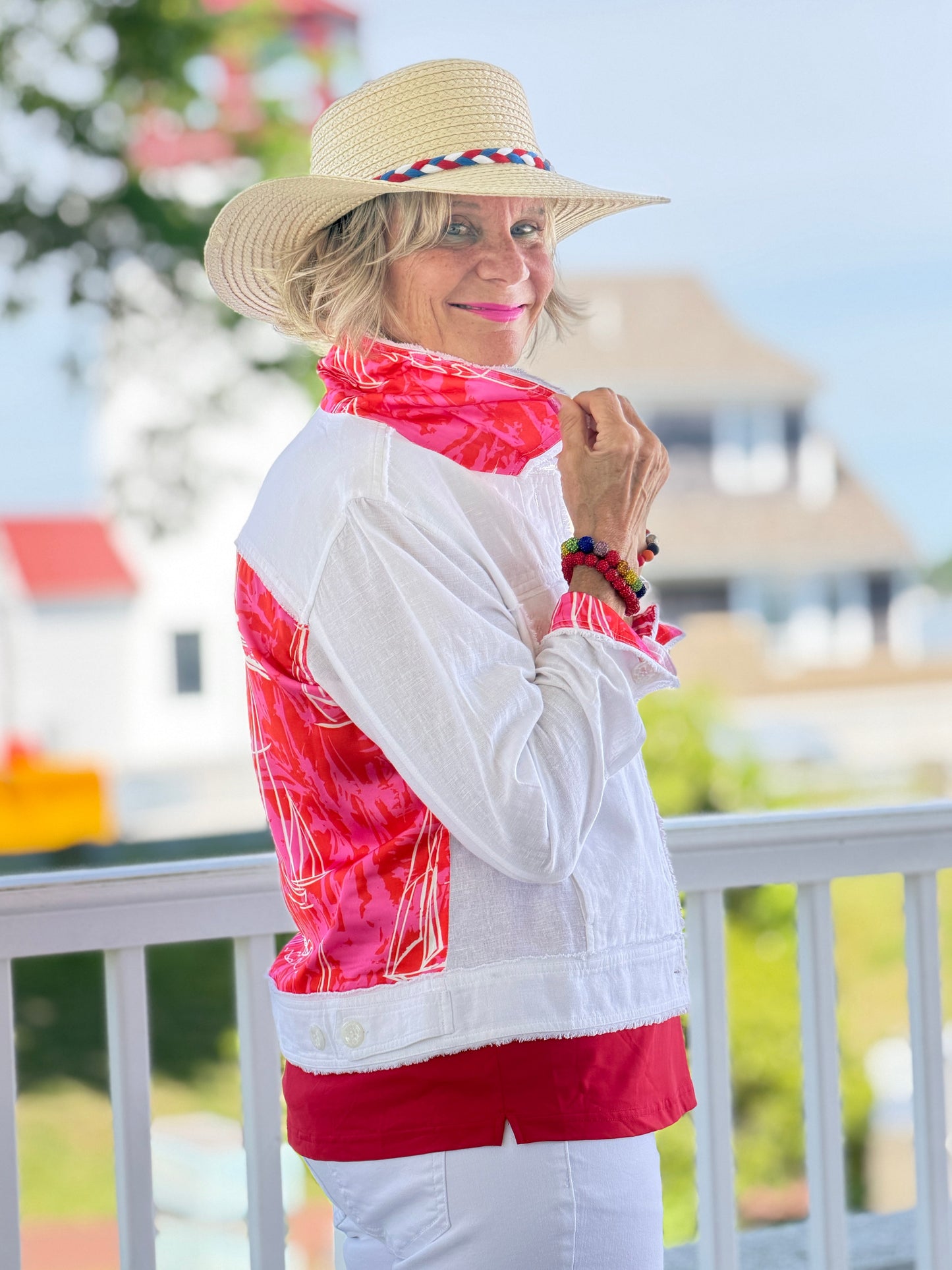 Nautical Reds Hat