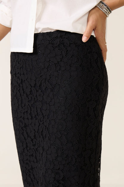 Lace Midi Skirt
