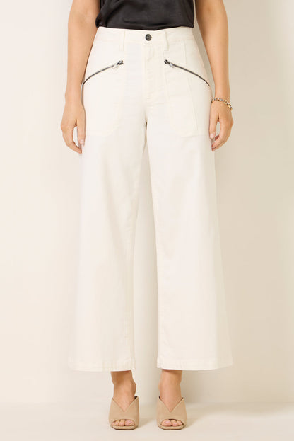 Meg Wide Leg w Zipper Pocket