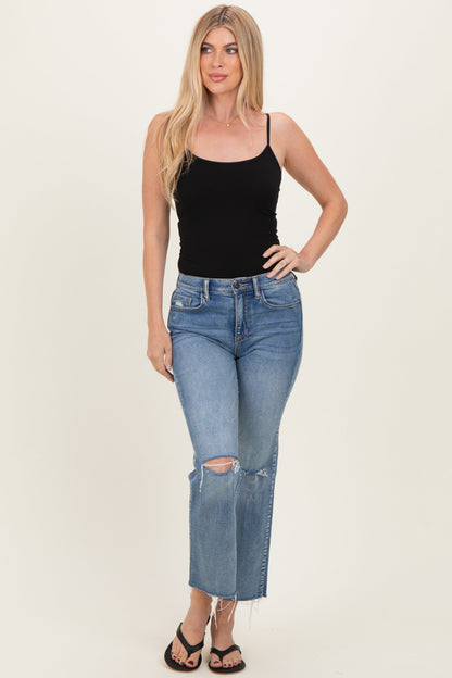Black Basic Adjustable Strap Cami