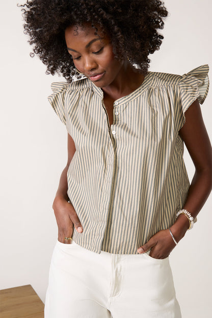 Leona Flutter Top