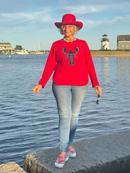 RED LOBSTER SWEATER