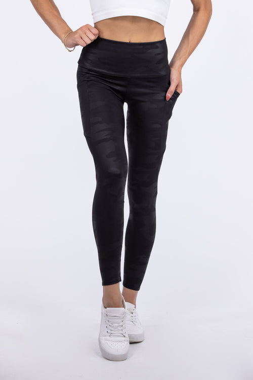 Camo Miracle Women's Slimming Pocket Leggings