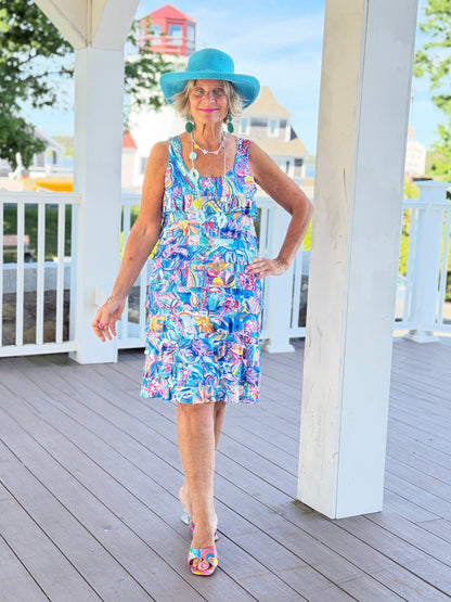 SEASIDE JEWELS CHA CHA DRESS