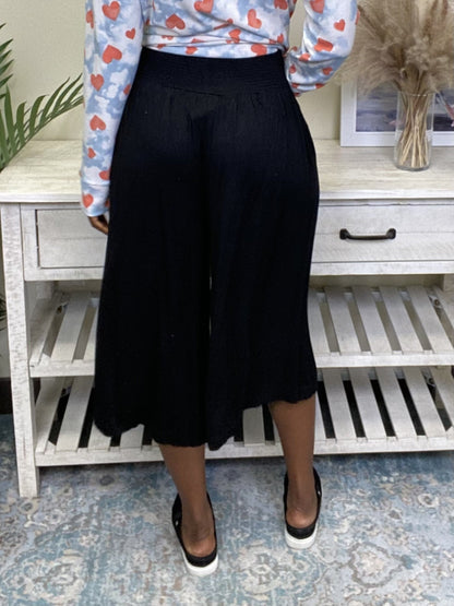 Secret Crush Women's Smocked Waist Pants